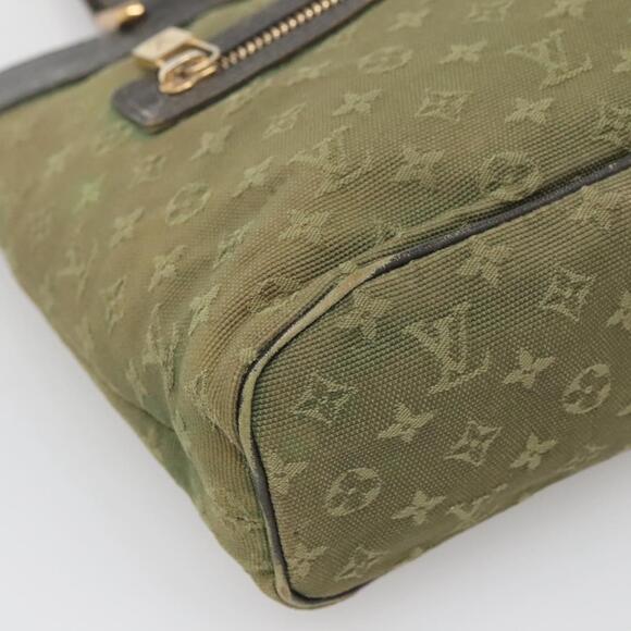 LOUIS VUITTON Monogram Mini Lucille PM Hand Bag Tst Khaki M92682 - Picture 14 of 16